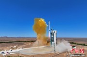 事业辉煌我国首颗地球物理场探测业务卫星“张衡一号”02星成功发射