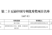 事业辉煌光峰科技两项发明专利荣获第二十五届中国专利优秀奖